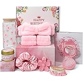 GooBird Birthday Gifts for Teen Girls &Women– Preppy Pink Gift Basket, 12–14 Cute & Trendy Gifts Ideas for Teenage Girls, Girly Gift Set for Her,Daughter, Sister, Best Friend or Niece