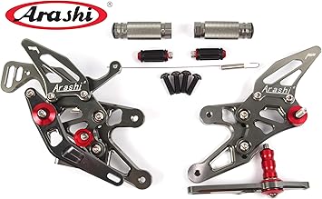 Adjustable CNC Rearsets Footpegs Pedals Footrests For BMW S1000RR 2015-2016 Ti