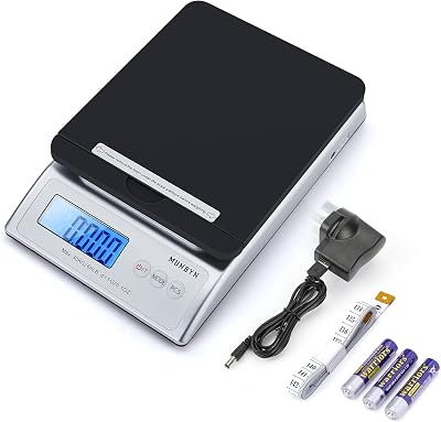 MUNBYN Digital Postal Scale 66lb/30kg with Hold Tear Function & Tape Measure