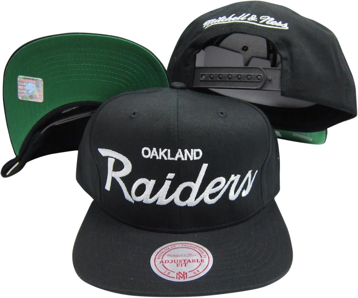 raiders script hat