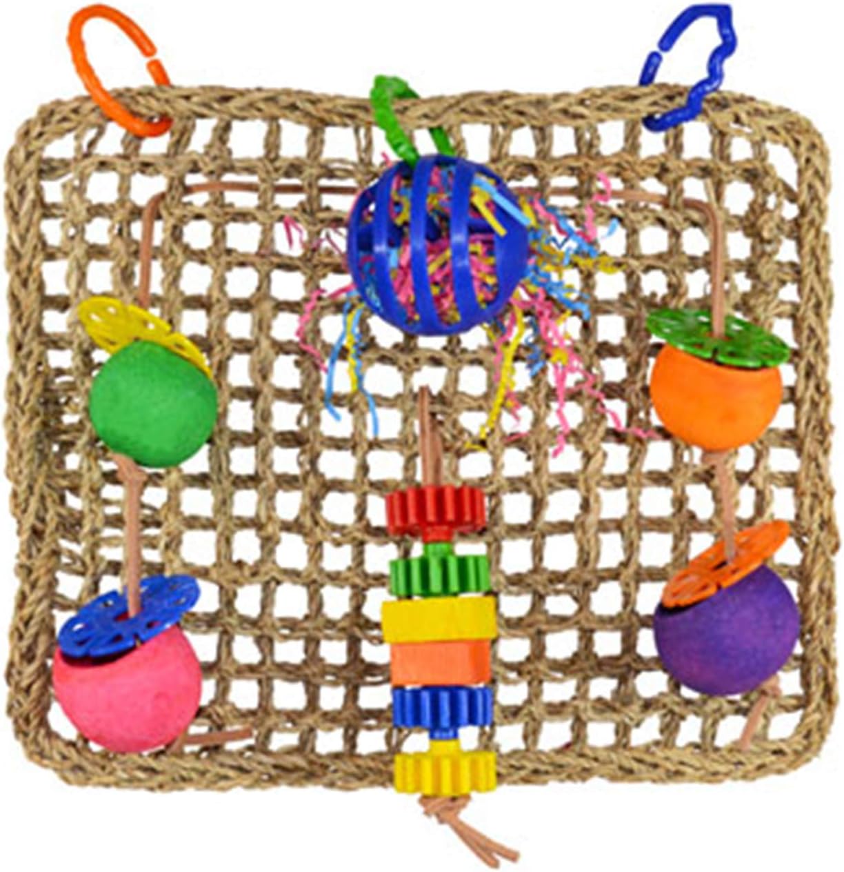 Super Bird Creations Seagrass Foraging Wall Hanging Bird Toy