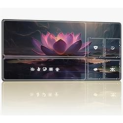 Tabletop Card Playmat with Magic Zones, 24 x 14