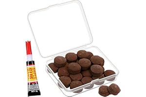 Billiard Pool Cue Tips - Pool Cue Stick Tips Replacement Kit for Billiard Pool Cues Head Repair Snooker and Stick, Cue Tips w