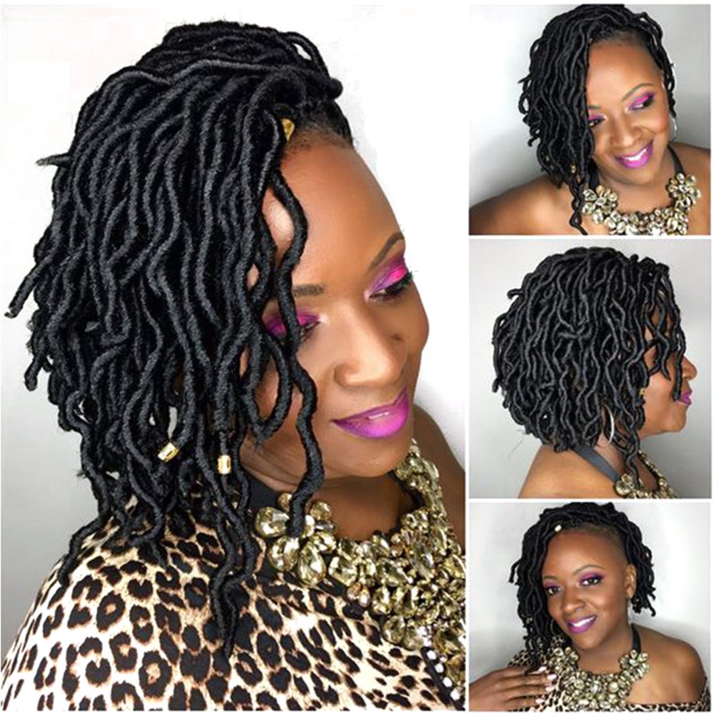 Amazon Com 7pcs Lot Short 24 Strands Pack 12inch Synthetic Faux