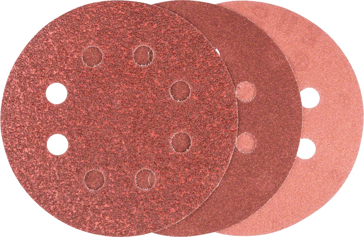 Bosch 2609256A28 Sanding Sheet Set for Random Orbit Sanders (6-Piece)