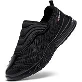 FENLERN Non Slip Diabetic Shoes for Men Wide Slip On Walking Sneakers Kitchen Chef Restaurant Swollen Feet Food Service Work Shoes