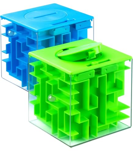 Grand labyrinthe 3D Puzzle Cube, casse-tête engageant, puzzle haute difficulté, aide à la sensibilisation à l'espace et à l'entraînement cérébral (C