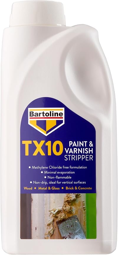 Bartoline TX10 Paint and Varnish Stripper 1 L Non Caustic