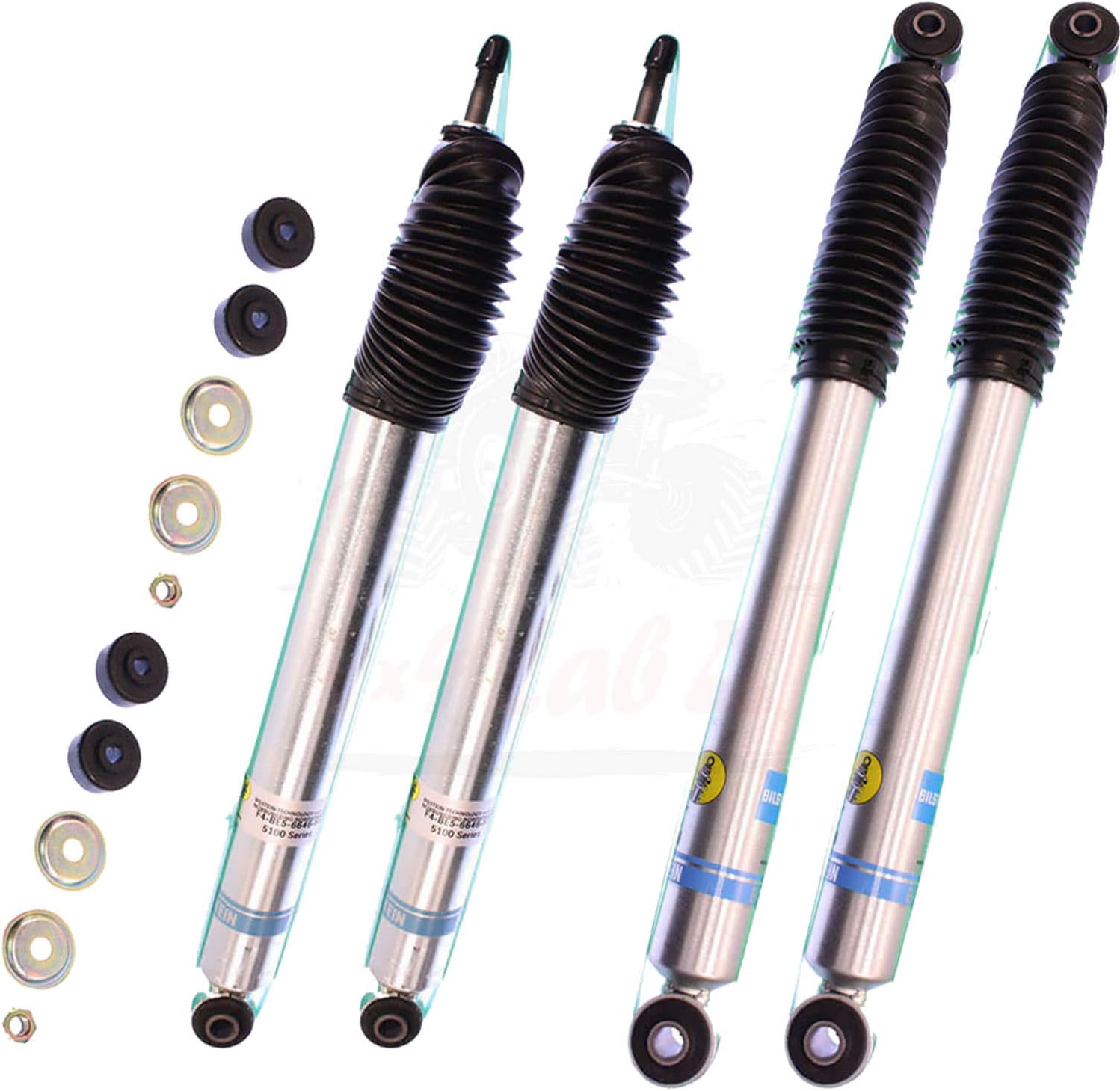 Bilstein B8 5100 Series 4 Shocks (2 front & 2 rear) Kit for