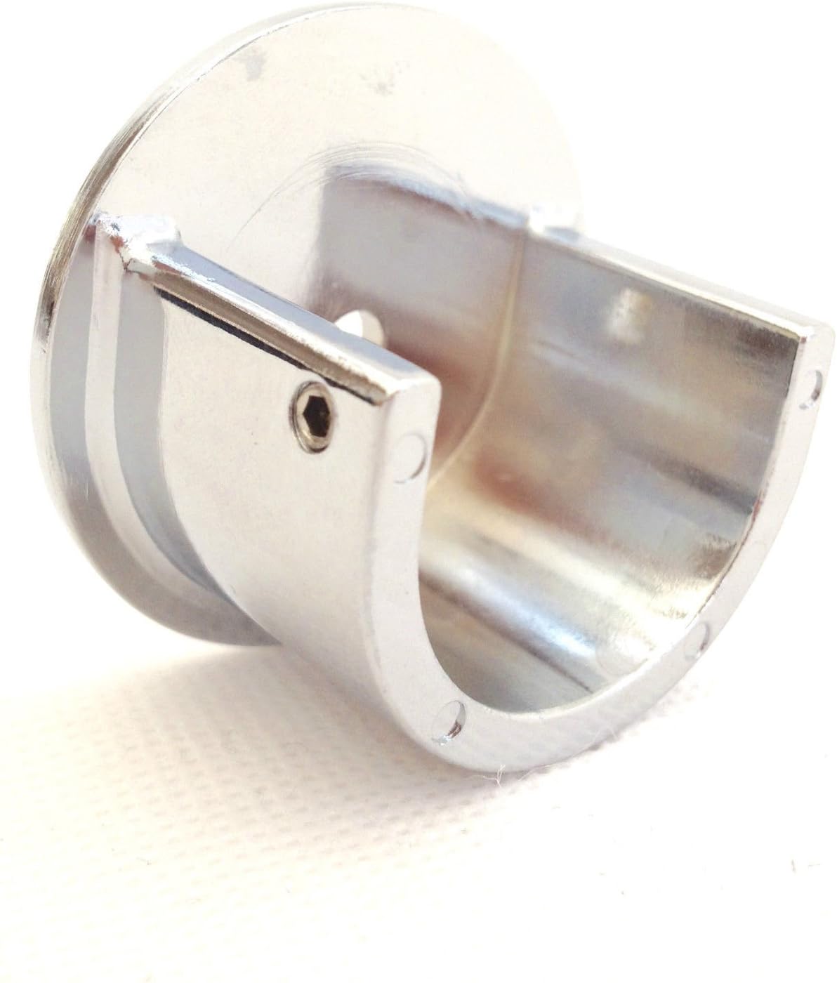 19mm 28mm 35mm Chrome Single & Double Curtain Pole Rod Brackets (28mm