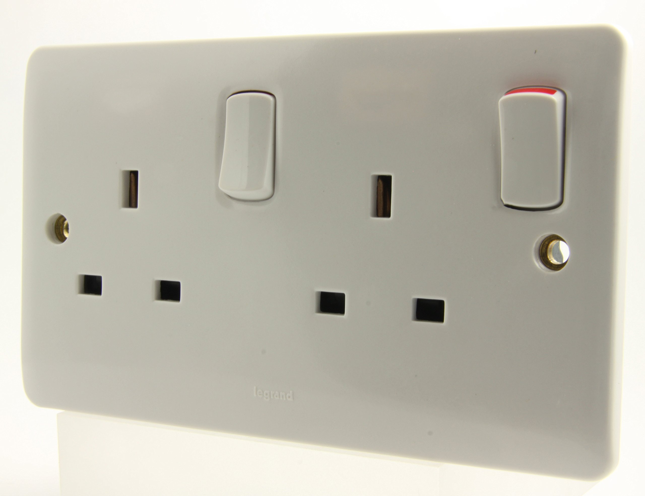 Legrand Synergy 7300 7013a 2 Gang Switched Socket Buy Online in