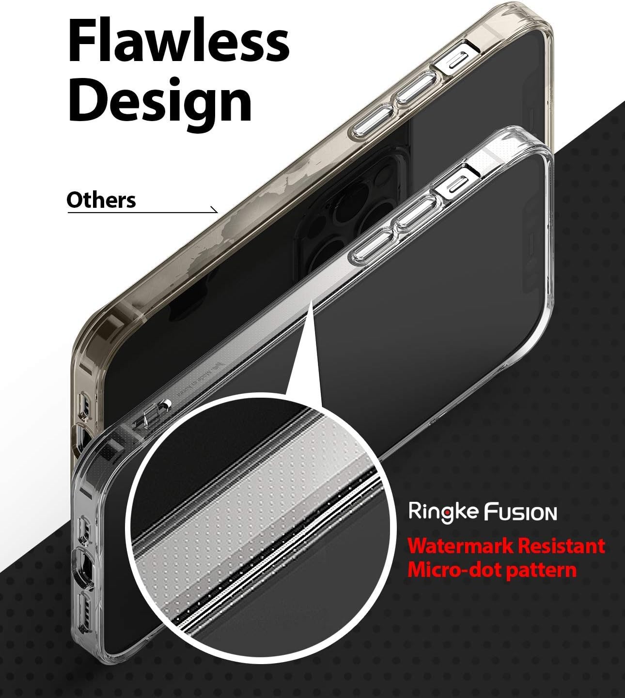 Ringke Fusion Case Compatible with iPhone 12 Compatible with iPhone 12 Pro (6.1-inch) - Image 5