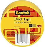 Scotch Duct Tape, Sunshine Yellow, 1.88-Inch by 20-Yard