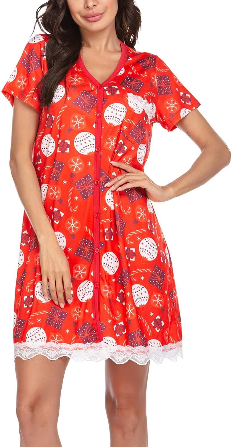 chemise de nuit ouverture devant