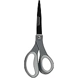 Fiskars 1541301001 Non-Stick Titanium Softgrip Scissors, 8" Length, 3 1/10" Cut