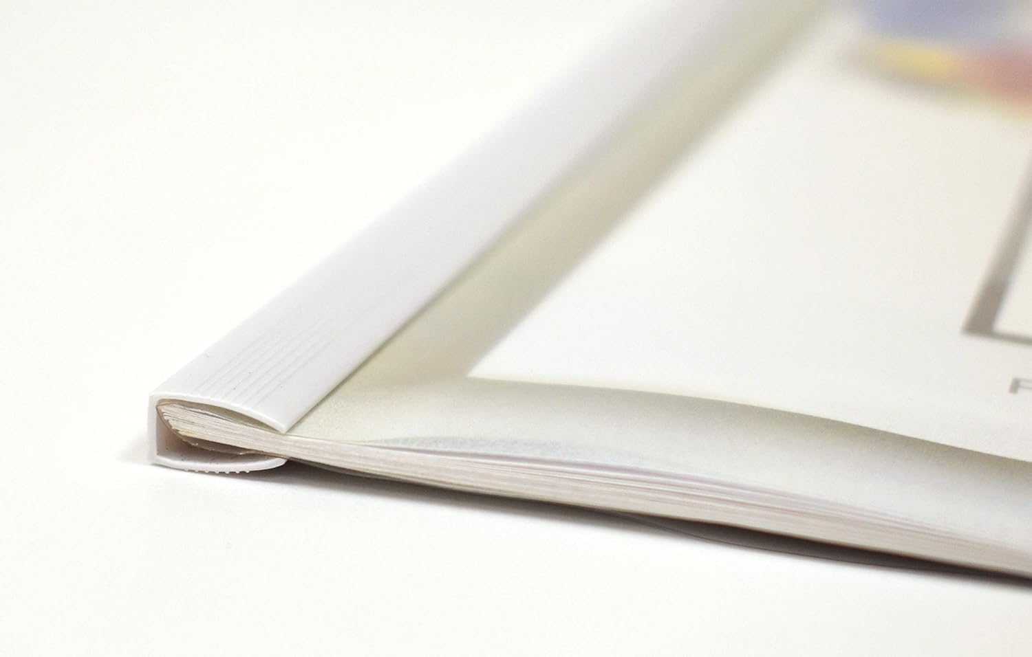 Sliding Bar Clear Report Covers, 50 Per Box, White Slider Bars, Durable 5 mil Poly Thickness, Letter Size, by Better Office Products, Transparent Report Covers with White Slider Bars, Box of 50 : Office Products