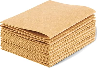 DIVINA VITAE Felt Sheets 7x11in 10Pcs Craft Fabric Skin Color Halloween
