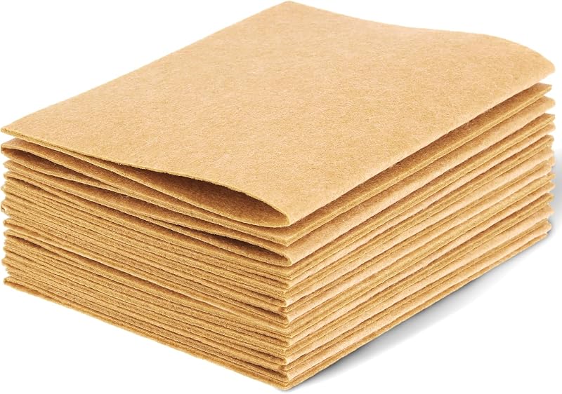 DIVINA VITAE Felt Sheets 7x11in 10Pcs Craft Fabric Skin Color Halloween