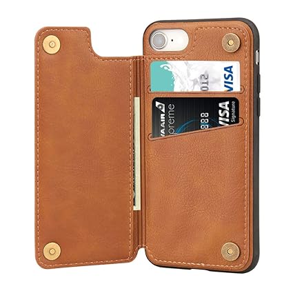 Amazon Iphone8 ケース Iphone7ケース カード収納 レザーケース Ic