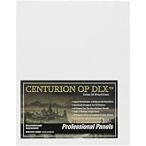 Centurion Deluxe Professional Oil Primed Linen Canvas Panels - 12"x16" - 3 Pack of Linen Canvases for Painting, Artwork and More