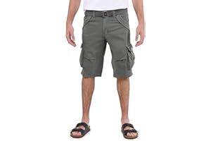 X RAY Mens Cargo Shorts Camo & Solid Colors 12.5" Inseam Knee Length Classic Fit Multi Pocket (Big and Tall Shorts for Men)