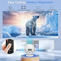 L-mix Mini 4k smart portable projector with