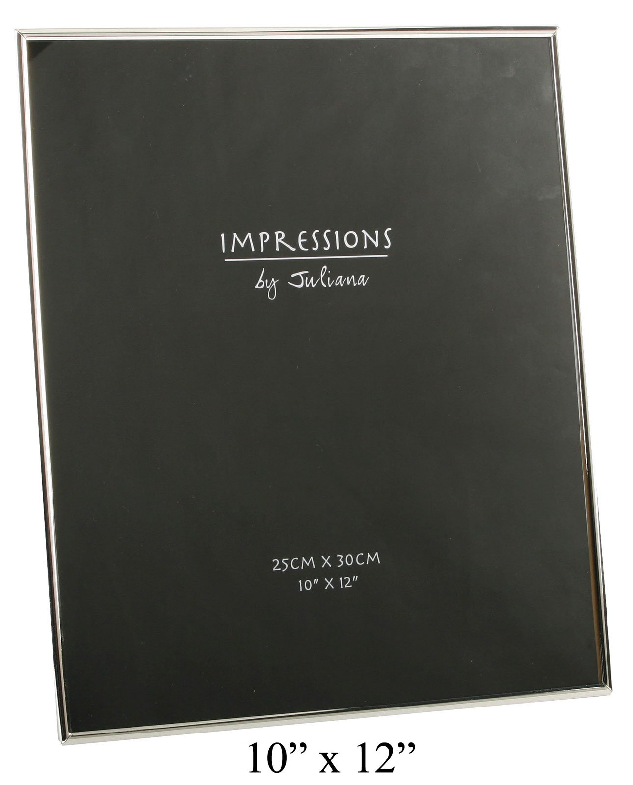 Silverplated 10x25cm Silver Modern Thin Edge Photo Picture Frame 10"x12"