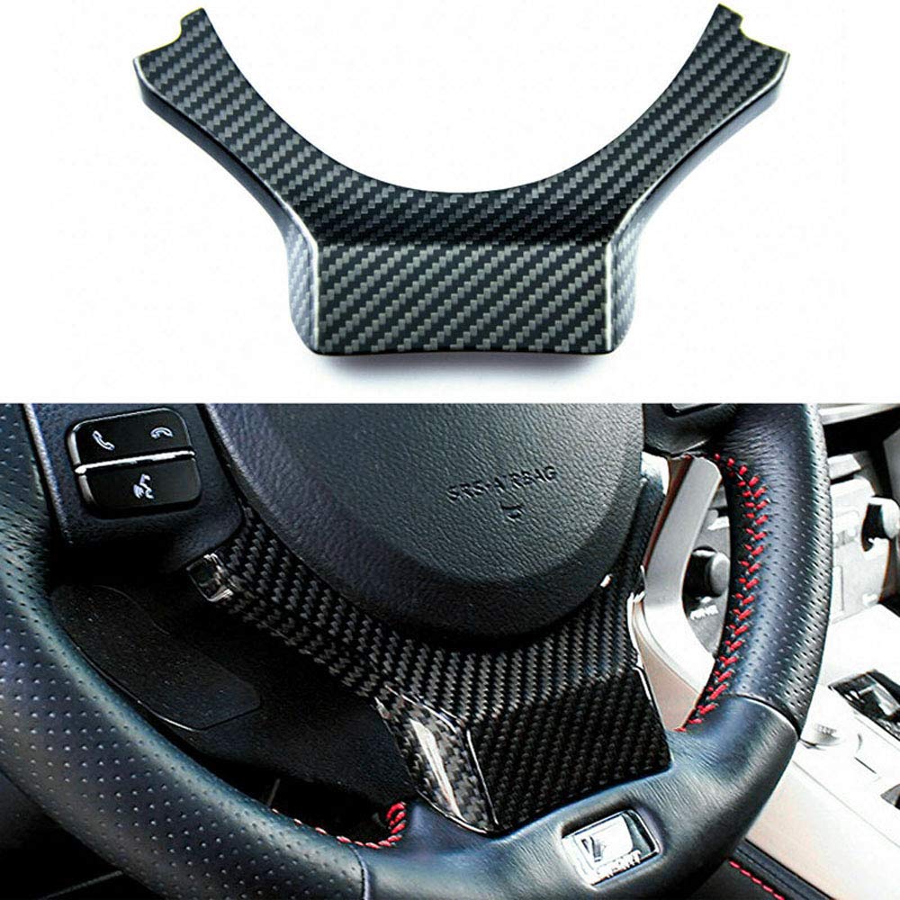 Photo 1 of Car Carbon Fiber Steering Wheel Lower Cover Trim Fit for Lexus is RC NX GS