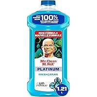 Mr. Clean All Purpose Cleaner, Floor Cleaner for Mopping Home, Mop Soap, Bathroom, & Kitchen, Cleaning Liquid for Mop & Bucke