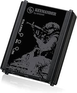 IOGEAR KeyMander Keyboard and Mouse Adapter for Xbox One, PS4, PS3, Xbox 360 (GE1337P)