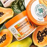 Garnier Ultimate Blends Hair Food Papaya 3-in-1 Damaged Hair Mask 390ml Dual view 4