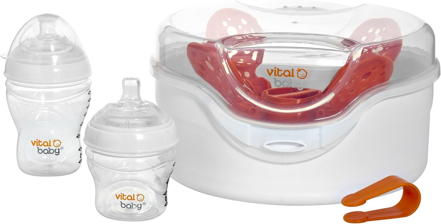 Vital Baby Nurture Microwave Steam Steriliser Amazon.co.uk Baby