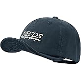 CLAPE Short Brim Baseball Cap for Men Embroidery Soft Cotton Trucker Dad Hat Flip Up Short Bill Hats Low Profile Umpire Cap