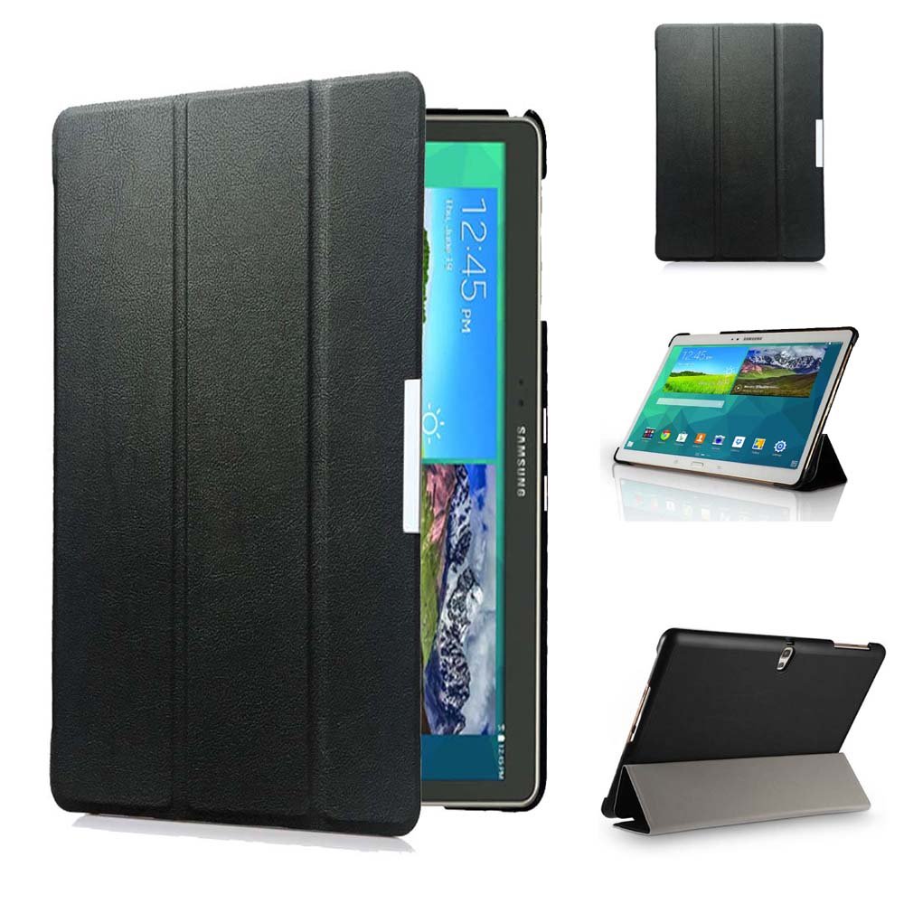 Photo 1 of Kuesn Case for Samsung Galaxy Tab S 10.5 inch - UltraSlim Smart Cover 3 Folding Folio flip Stand Case for SM-T800 SM T805C Tab S 10.5 Auto Sleep