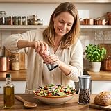 WINSHEA Stainless Steel Salt & Pepper Grinder Set, Adjustable Coarseness view 4