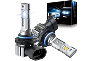 RCJ 9005 Bulbs, HB3 Fog Light 16000LM 600% Super Bright Light, 6000K Cool White, ATV/UTV or Fog Lights, Pack of 2