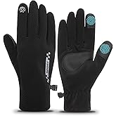 Long Keeper Winter Gloves for Women Touch Screen Ski Liner Gloves Warm Sports Glove for Cold Weather Cycling Running Driving