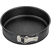 Zenker German Made No PFAS Nonstick Bakeware Springform Pan with Easy Release, 10" Diameter