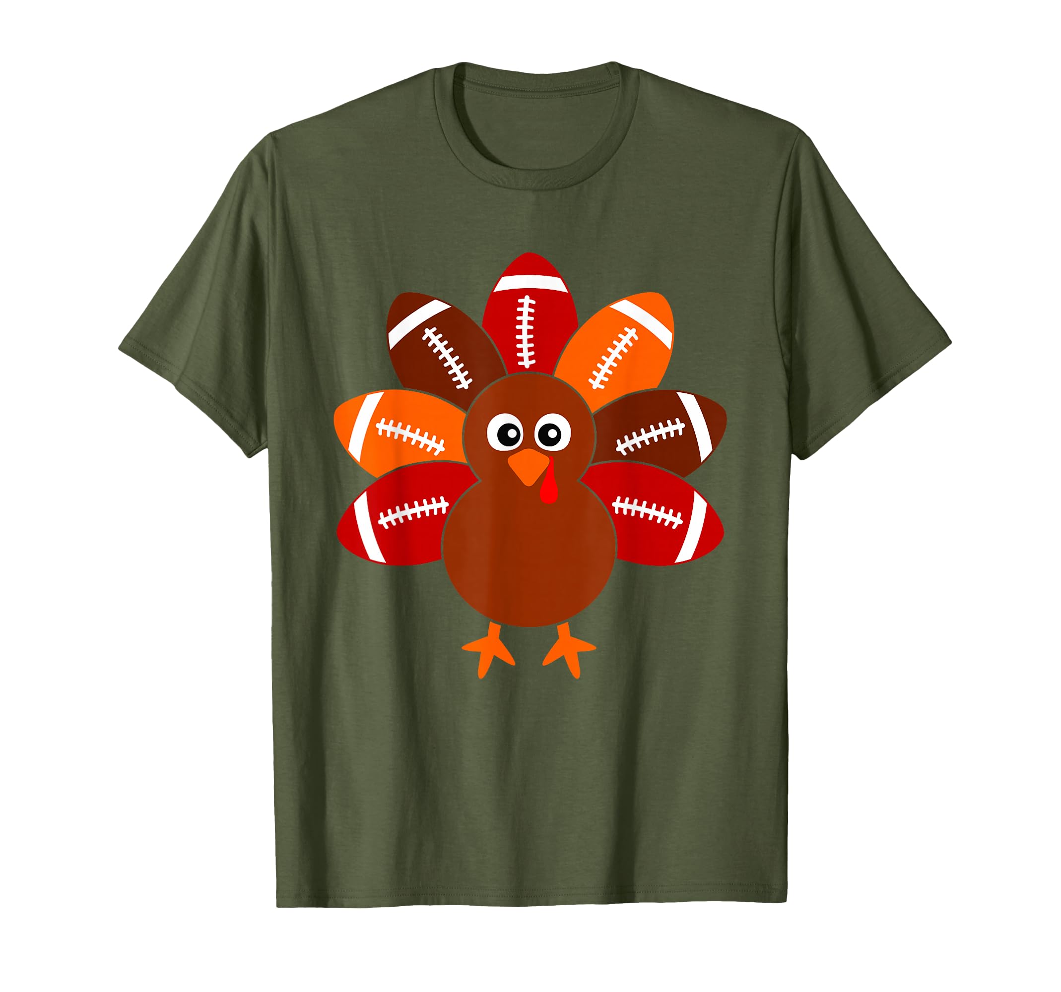 Photo 1 of ****STOCK PHOTO SIMILAR TO ITEM****
Thanksgiving Shirts for Kids Boys Turkey Ball Men Women T-Shirt S