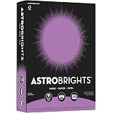 Wausau Astrobrights 24# Writing Paper, 500 count, Planetary Purple, 8.5 x 11 Inch (21678 )