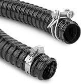 B2C Black Corrugated Flexible Pond Hose 20-50mm 5m Flexi Pipe view 3