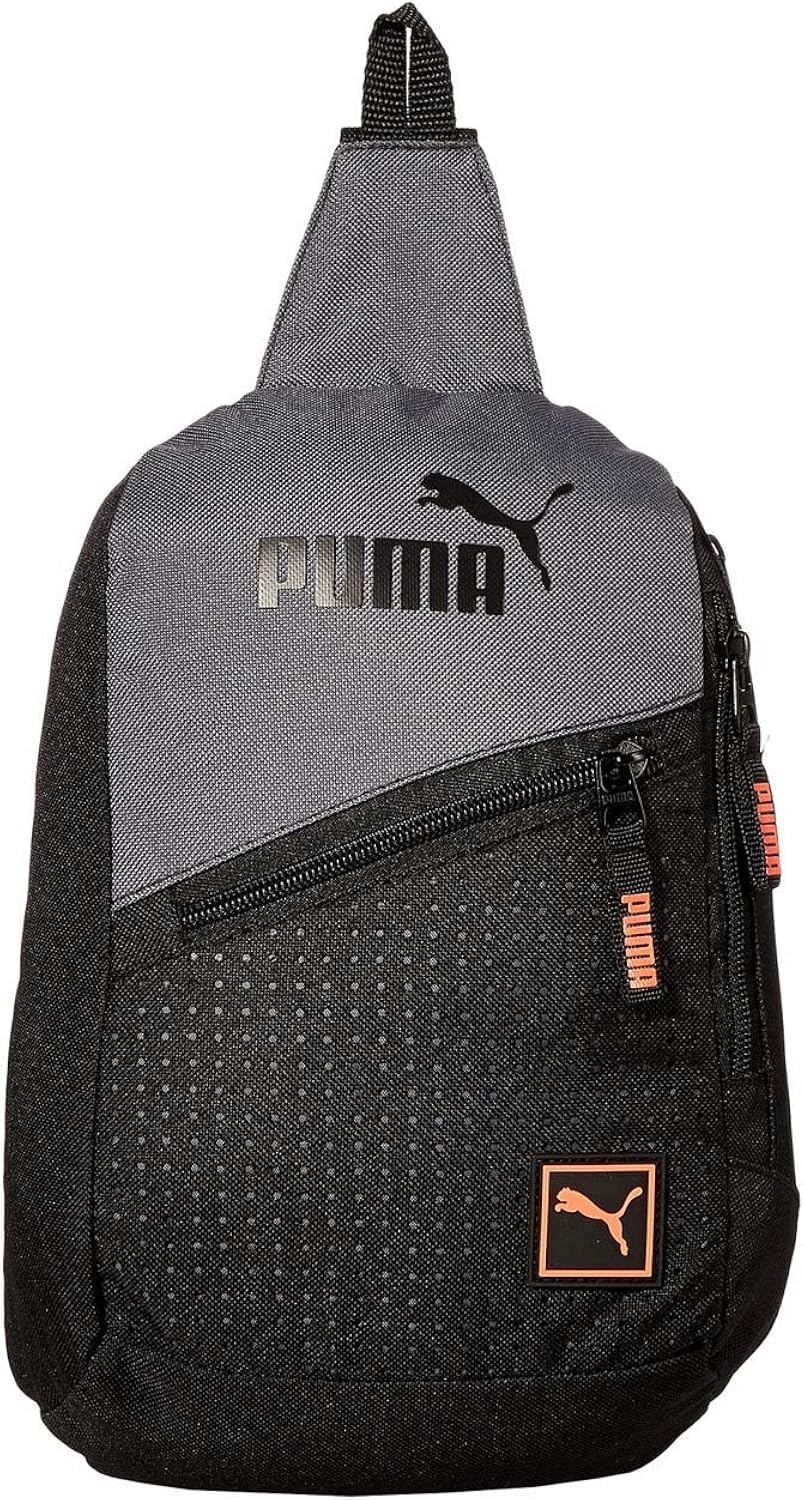 PUMA Evercat Sidewall Sling Backpack Dark Grey One Size