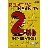 Relative Insanity, Card Games - Family Games Night, Kids Games, Laugh Till You Drop Card Games for Adults, Travel Games, Fun,