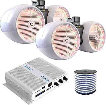 bluetooth boat tower speakers