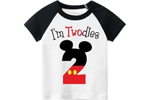 Luke and Lulu 2nd Birthday Shirt Boy - Mouse Themed Birthday Boy Shirt 2 - Premium 2nd Birthday Outfit Boy - Two Shirt