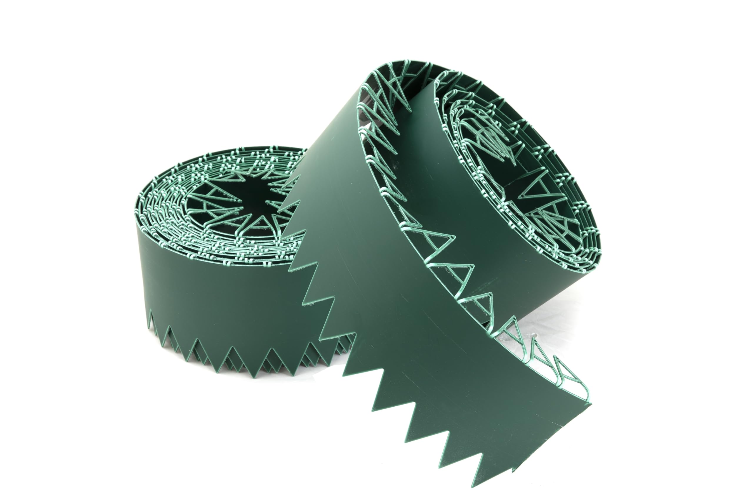 SmartEdge Lawn Edging Roll 10m Green - Flexible Garden Border Edge for Landscaping Garden Grass Quick & Easy Installation with Fixing Pins