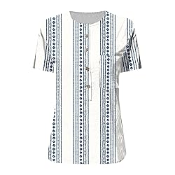 Blue Summer Tops for Women 2023 Spring Striped with