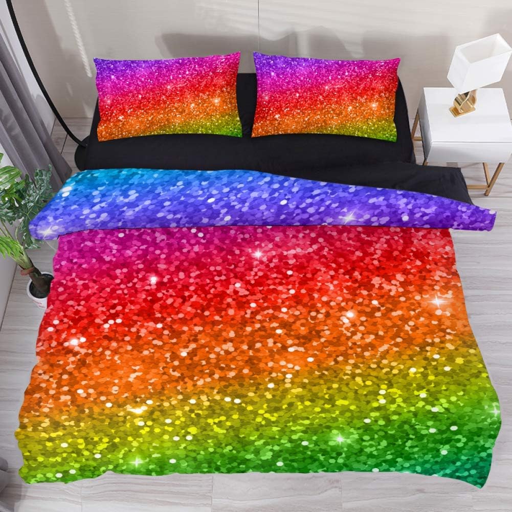 glitter bedding set