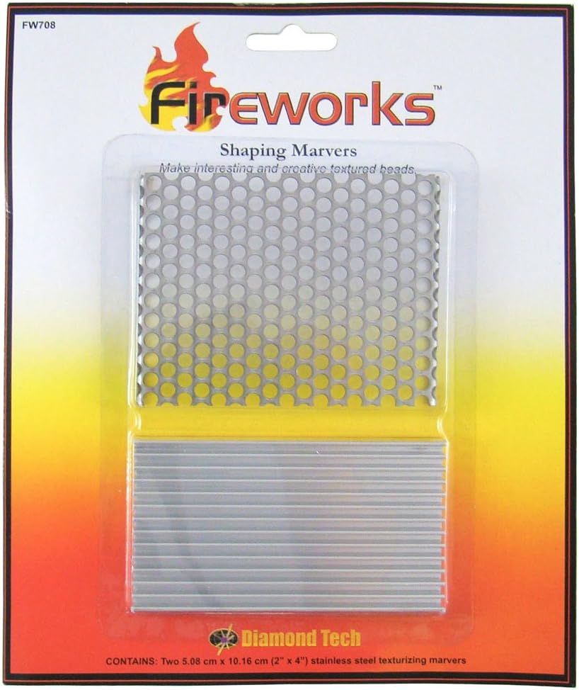Fireworks Texturizing Marver Set, Set of 2