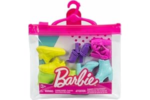 Barbie Show Pack 5 Shoes in Bright Spring Colors